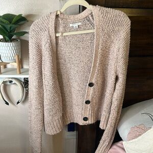 American Eagle Pink Cardigan